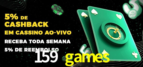 Promoções do cassino ao Vivo 159 games